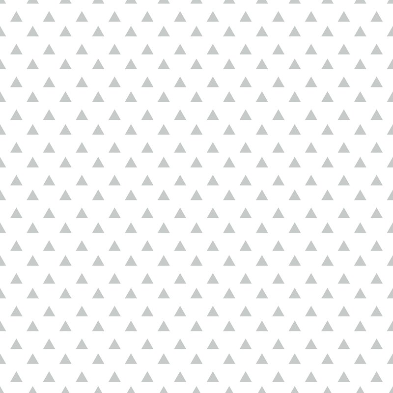 Sunny Day Triangle Fabric - Gray - ineedfabric.com