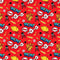 Super Hero - Red Fabric - ineedfabric.com