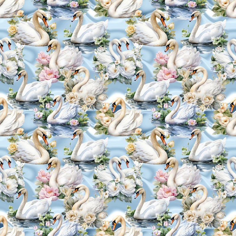 Swan Lake Fabric - ineedfabric.com