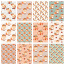 Sweet Autumn Fox Fabric Collection - 1 Yard Bundle - ineedfabric.com