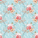Sweet Dragonfly Main Fabric - Blue - ineedfabric.com