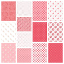 Sweet Hearts Fabric Collection - 1 Yard Bundle - ineedfabric.com