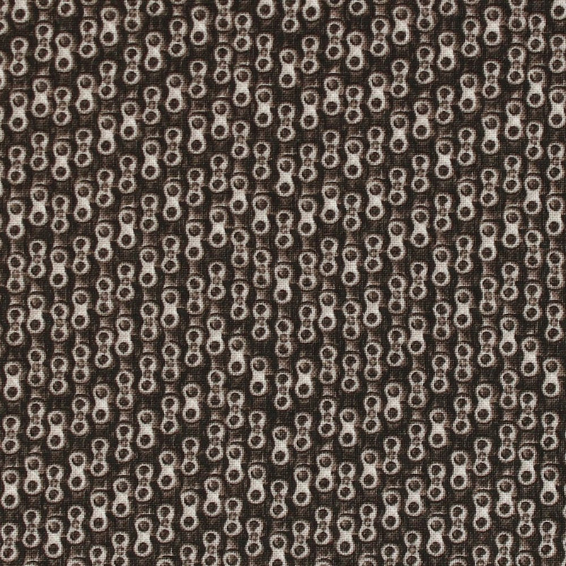 Sweet Ride Rustic Chains Fabric - Taupe - ineedfabric.com