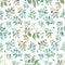 Sweet Succulents Green Branches Fabric - ineedfabric.com
