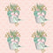 Sweet Succulents with Bird Fabric - Pink - ineedfabric.com