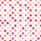 Sweet Valentine Dots Fabric - White - ineedfabric.com