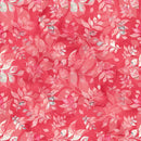 Sweet Valentine Faded Floral Fabric - Red - ineedfabric.com