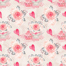 Sweet Valentine Main Fabric - Tan - ineedfabric.com