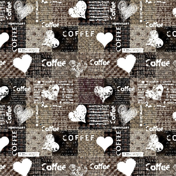 Textured Background Coffee Fabric - Brown - ineedfabric.com