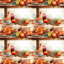 Thanksgiving Meal 11 Fabric - ineedfabric.com