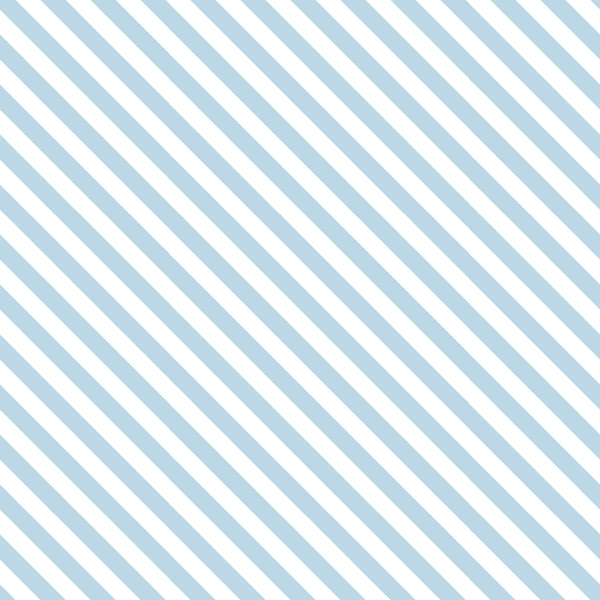The Bees Knees Blue Single Stripes Fabric - ineedfabric.com