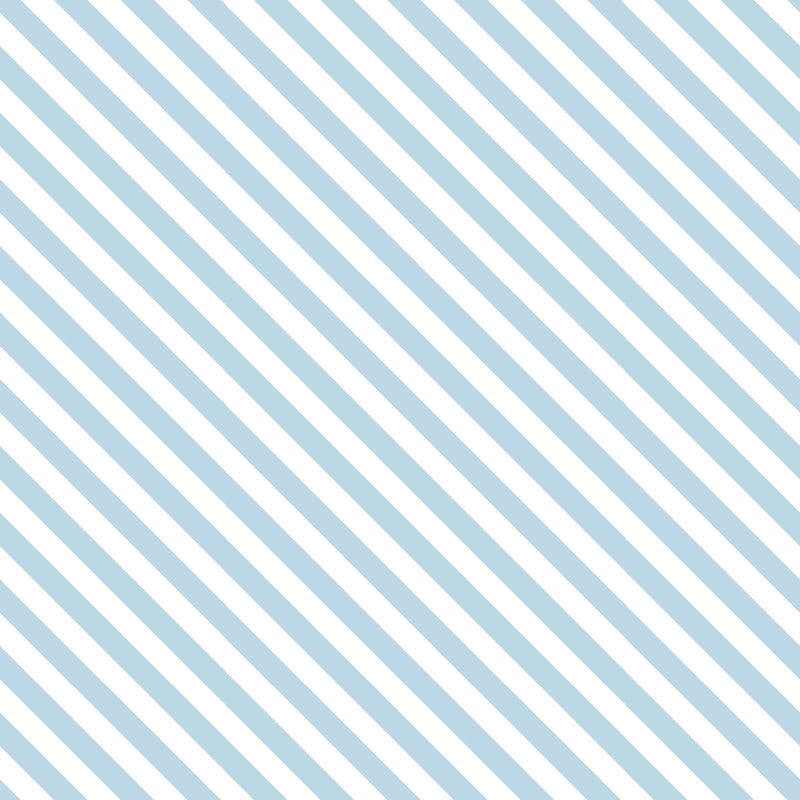 The Bees Knees Blue Single Stripes Fabric - ineedfabric.com