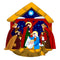 The Birth Of Christ Fabric Panel - Multi - ineedfabric.com