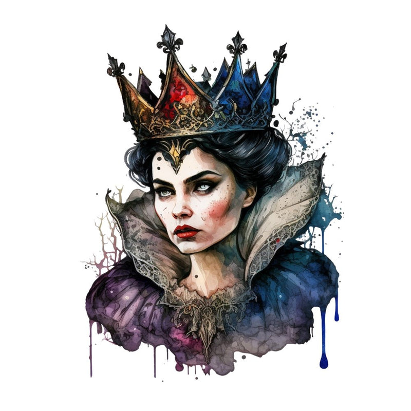 The Evil Queen 1 Fabric Panel - ineedfabric.com