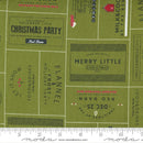 The Invitations Labels Farmhouse Fabric - Grass - ineedfabric.com