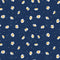 Tossed Chamomile Fabric - Navy - ineedfabric.com