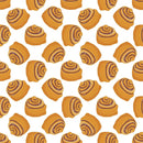 Tossed Cinnamon Rolls Fabric - ineedfabric.com