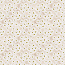 Tossed Daisies Fabric - Tan - ineedfabric.com