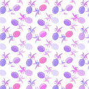 Tossed Pineapple Fabric - ineedfabric.com