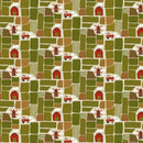 Tractors In The Countryside Fabric - ineedfabric.com