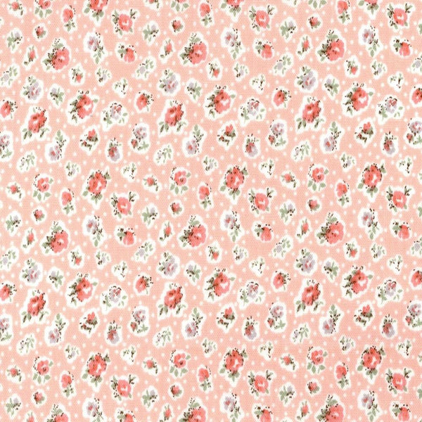 Treasures from the Attic, Floral Fabric - Pink - ineedfabric.com