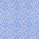 Treasures from the Attic, Tiny Flowers Fabric - Blue - ineedfabric.com