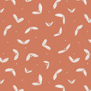 Trellis Seedling Fabric - Clay - ineedfabric.com