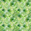 Tropical Leaves Fabric - ineedfabric.com