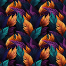 Tropical Luxury Feather Fabric - ineedfabric.com