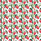 Tropical Red Anthurium Fabric - ineedfabric.com
