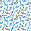 Tuna Fish Fabric - ineedfabric.com