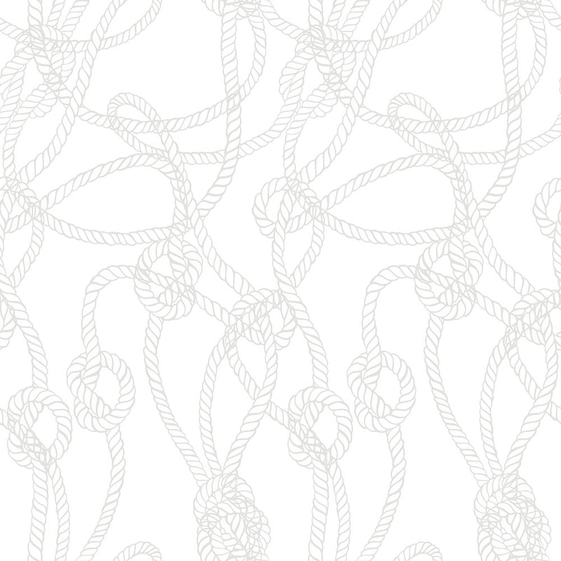 Twisted Ropes & Knots Tone on Tone Fabric - ineedfabric.com
