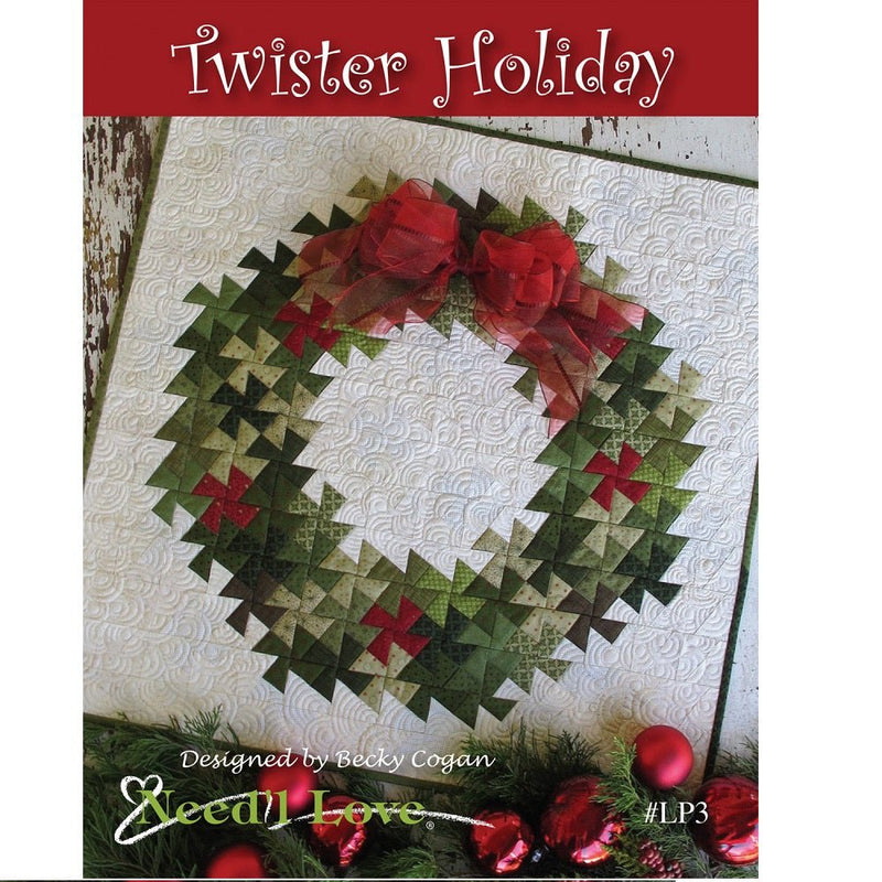 Twister Holiday Pattern - ineedfabric.com