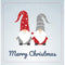 Two Christmas Gnomes Fabric Panel - ineedfabric.com