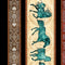 Unbridled Horses Decorative Stripe Fabric - ineedfabric.com