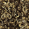 Unbridled Inlay Scroll Fabric - ineedfabric.com