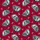 University Of Alabama Tossed Elephant Fabric - ineedfabric.com
