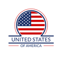 USA Flag Icon Fabric Panel - ineedfabric.com