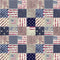 USA Flag Patchwork Fabric - Multi - ineedfabric.com