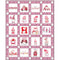 Valentine Gnome Quilt - 50” x 61 1/2" - ineedfabric.com