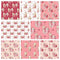 Valentines Coffee Fabric Collection - 1 Yard Bundle - ineedfabric.com