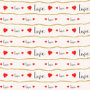 Valentine's Day Pattern 2 Fabric - ineedfabric.com