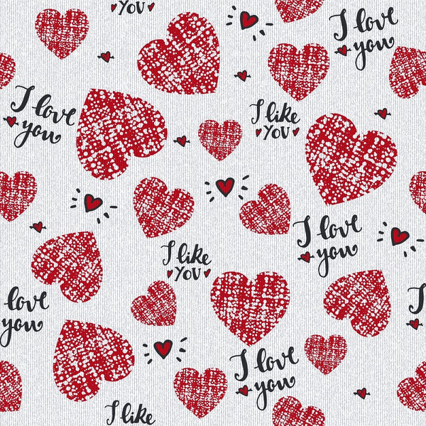 Valentine's Day Pattern 5 Fabric - ineedfabric.com