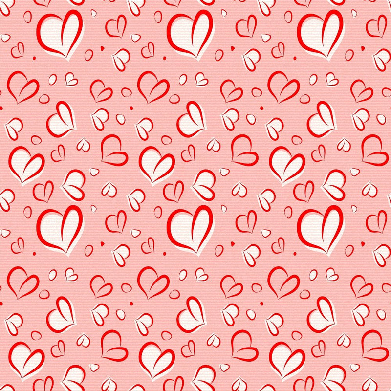 Valentine's Day Pattern 6 Fabric - ineedfabric.com