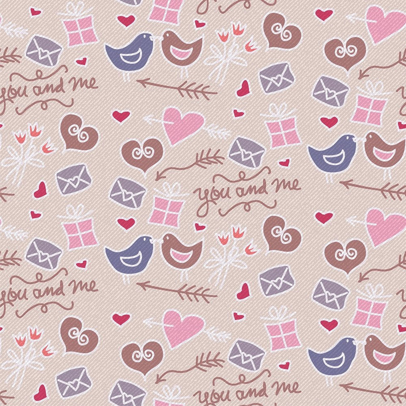 Valentine's Day Pattern 7 Fabric - ineedfabric.com