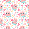 Valentine's Day Pigs Fabric - ineedfabric.com