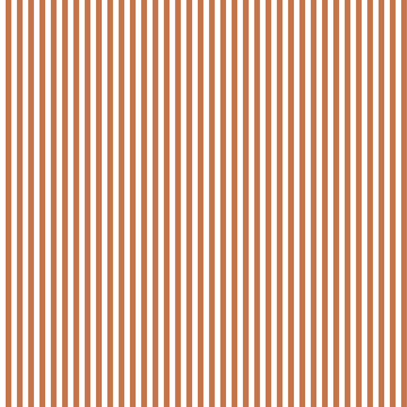 Vertical Stripe Fabric - Sienna - ineedfabric.com