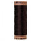 Very Dark Brown 40wt Solid Cotton Thread 164yd - ineedfabric.com