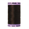 Very Dark Brown Silk-Finish 50wt Solid Cotton Thread - 547yds - ineedfabric.com