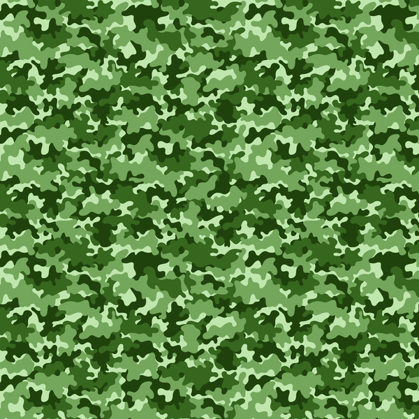 Vibrant Camouflage Fabric - Green - ineedfabric.com